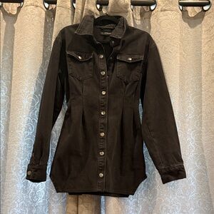 PrettyLittleThing Black Mini Dress